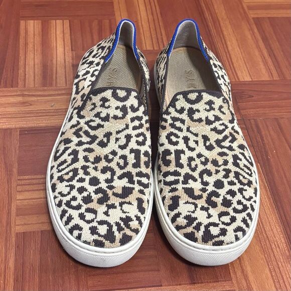 Rothy’s Camo Cat Slip On Sneakers Size 8.5 - Picture 2 of 6